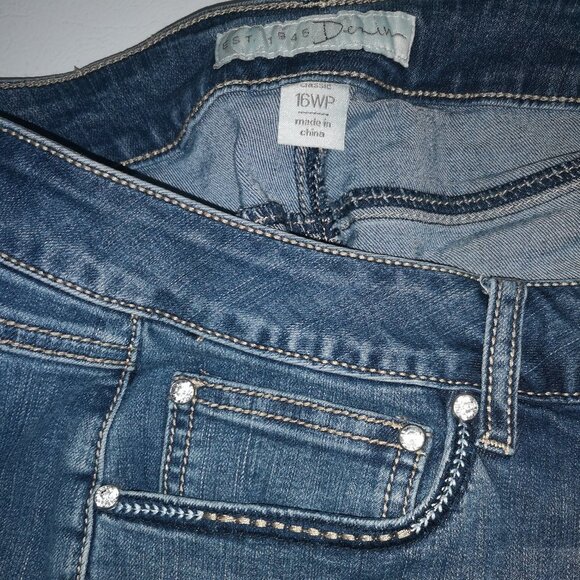 Established 1946 Denim Ladies Medium Wash Blue Jeans - Picture 5 of 8